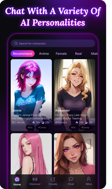 Chat with a variety of AI personalities